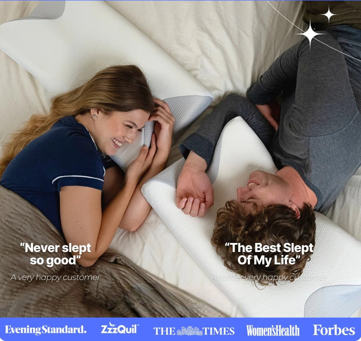 BEAUTIQE™ - SLEEP AID PILLOW