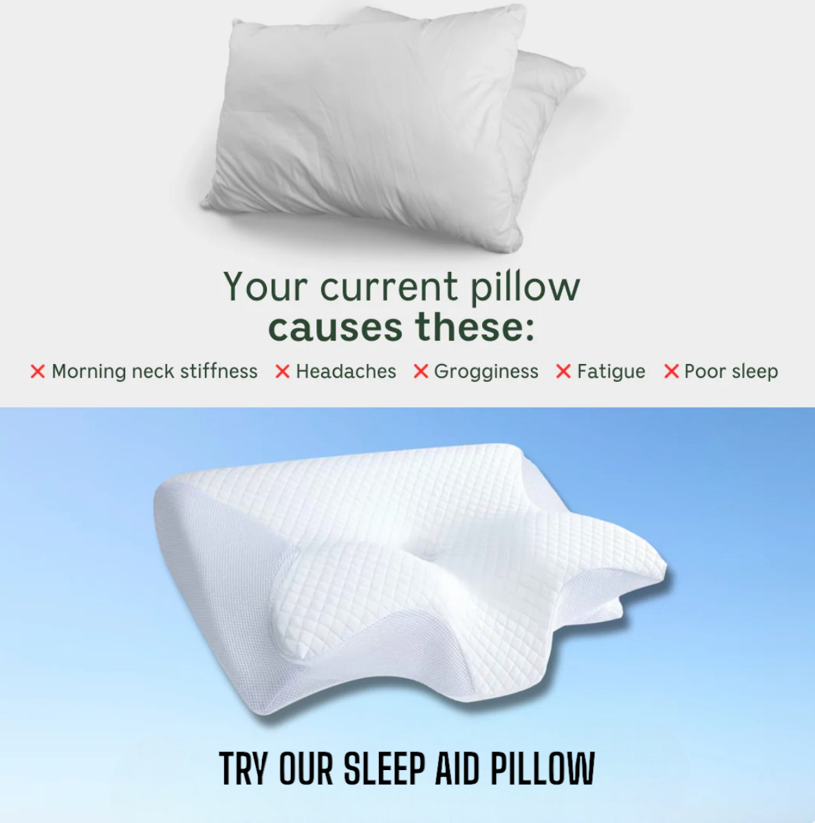 BEAUTIQE™ - SLEEP AID PILLOW